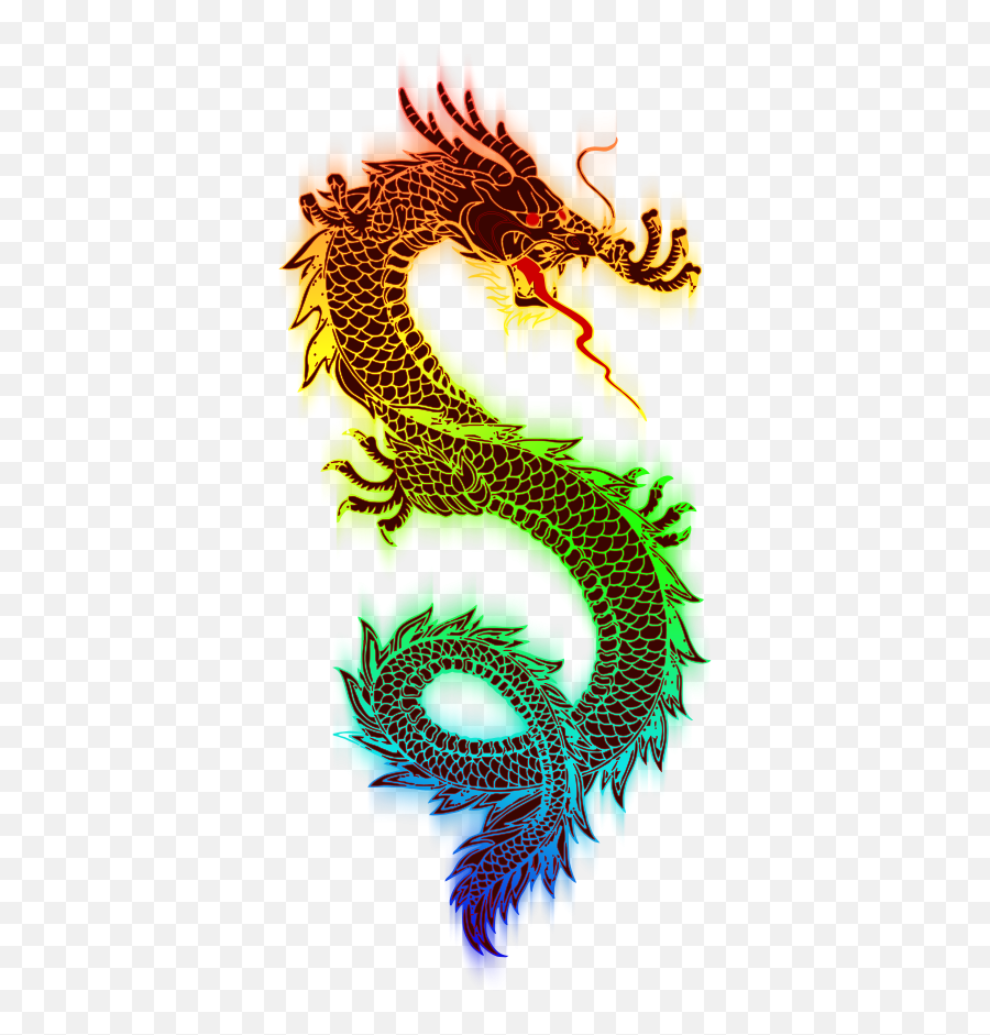 Dragon Clipart - Clipartioncom Rainbow Dragon Emoji,Japanese Emoticon Dragon