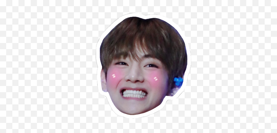 Bts V Btsv Kimtaehyung Taehyung Sticker By Veronica Emoji,Bts V As An Emojis