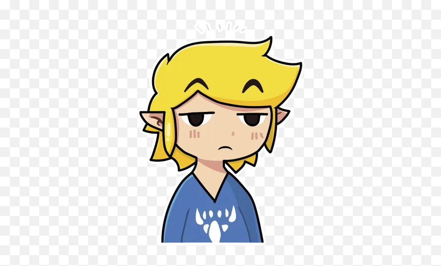 Toon Link Whatsapp Stickers - Toon Link Sticker Emoji,Plasta De Mierda Emoticon Whatsapp