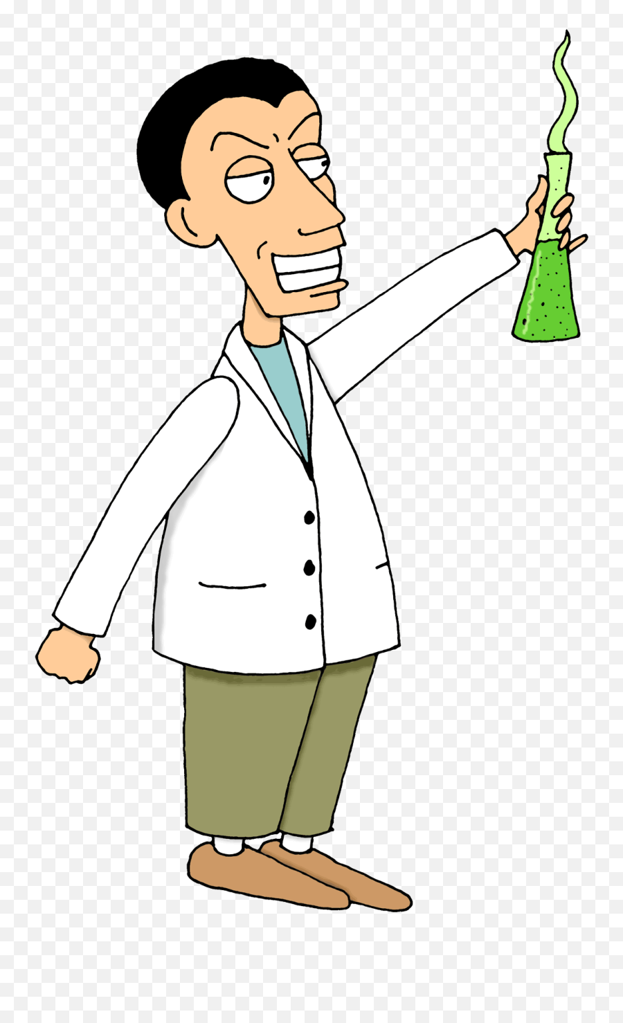 Mad Science Clipart Free Scientist Cartoon Gif Png - Clip Scientist Cartoon Png Gif Emoji,Scientist Emoji