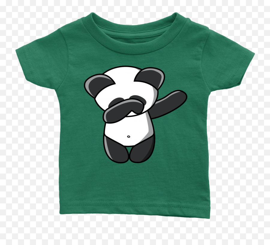 Panda Shirt Funny Christmas Dabbing Dab Dance Panda Bear Baby Infant T Shirt Baby Boy Baby Girl - Short Sleeve Emoji,Dab Emoji Shirt