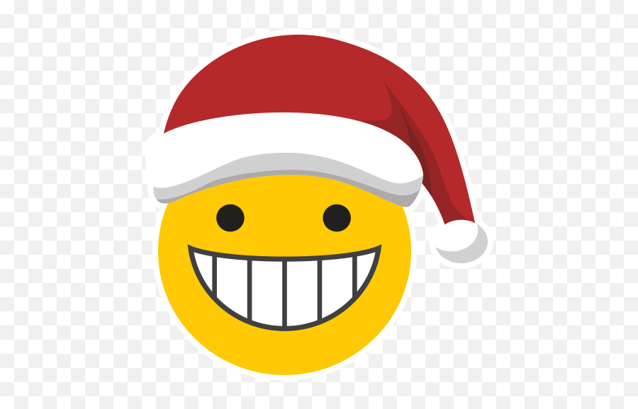 Christmas Emoji By Marcossoft - Sticker Maker For Whatsapp,Christmas Emoticon Inverted