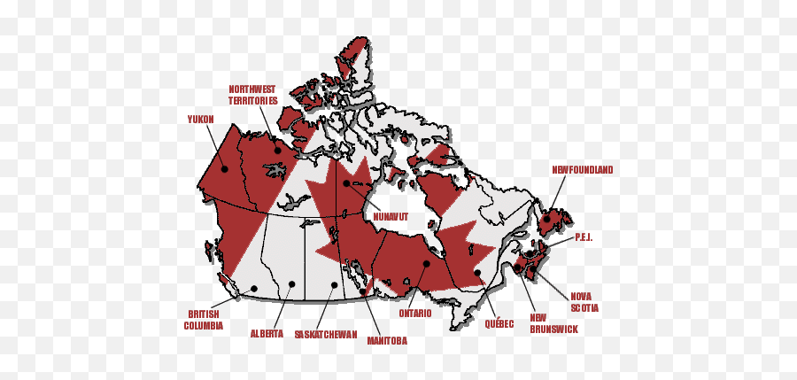 Canada - Did Each Province Join Canada Emoji,Quebec Flag Emoji