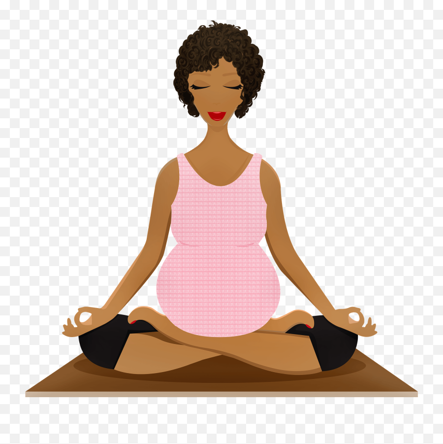 Yourself During Pregnancy - Pregnant Yoga Clipart Emoji,Pregnant With Emotion