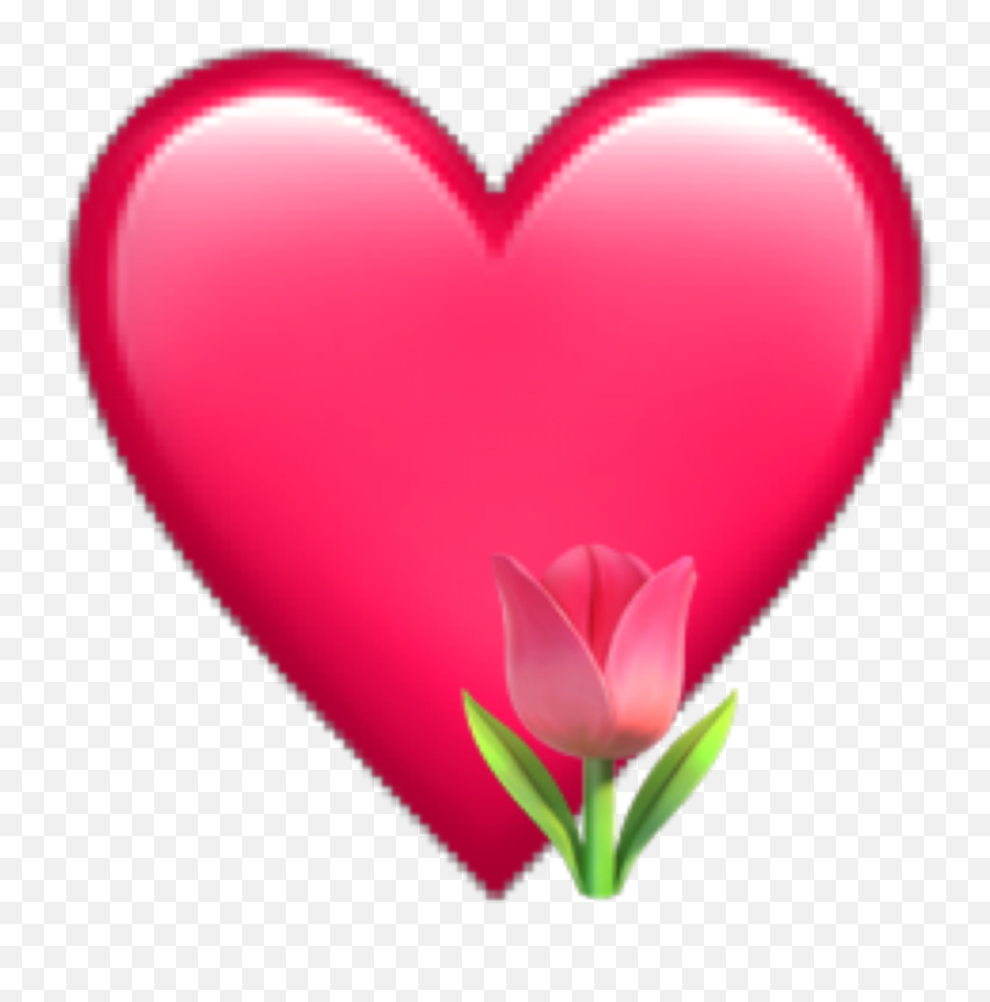 Emoji Iphone Pink Flower Sticker By Swag - Girly,Iphone Flower Emoji