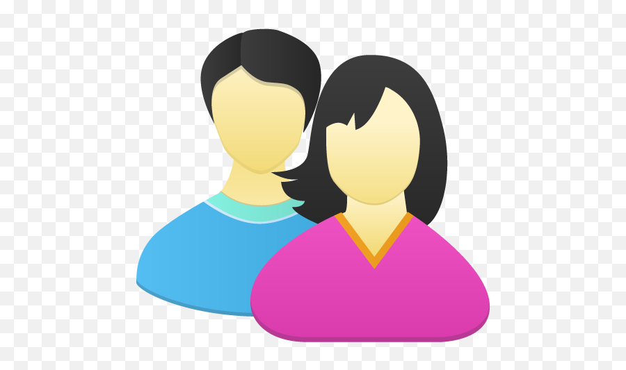 Couple Icon Flatastic 5 Iconset Custom Icon Design - Couple Icon Emoji,Couple Emoji Png