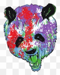 Panda Paint Bear - Free Vector Graphic On Pixabay Emoji,Graffiti Emotion