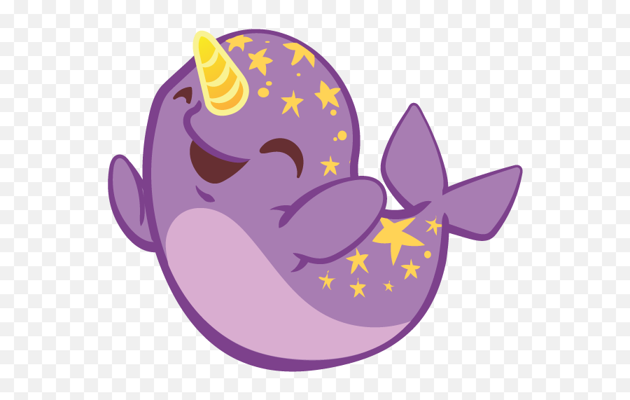 Inki - Drop Starwhal Stickers By Michelle Rodriguez Emoji,What Does The Sad Sigh Emoji Look Like On Iphone