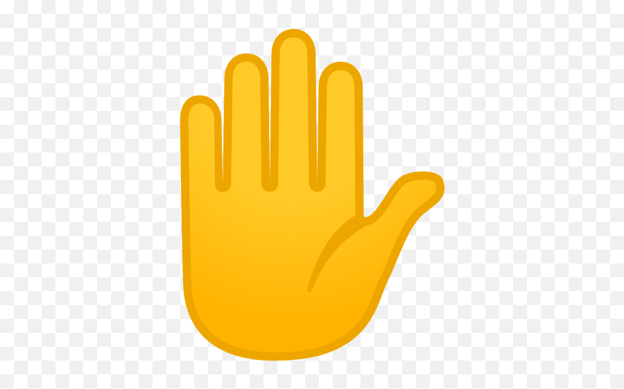Raised Hand Emoji,Rock Sign Emoji