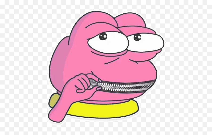 Pink Pepe 3 Sticker Pack - Stickers Cloud Emoji,Pepe Why Emoji