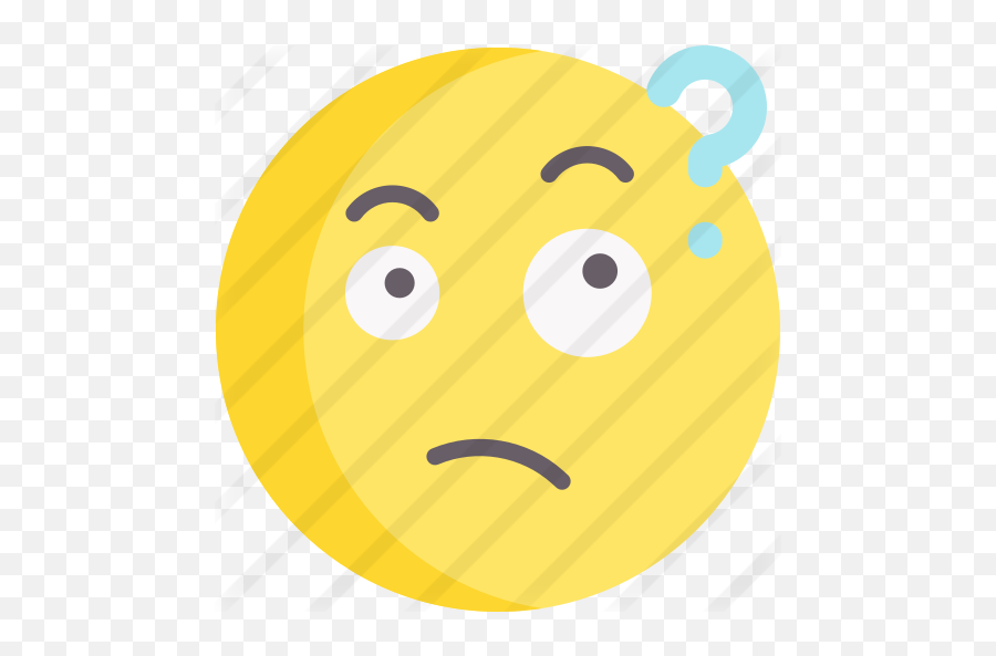 Thinking - Happy Emoji,Thinking Emoticon