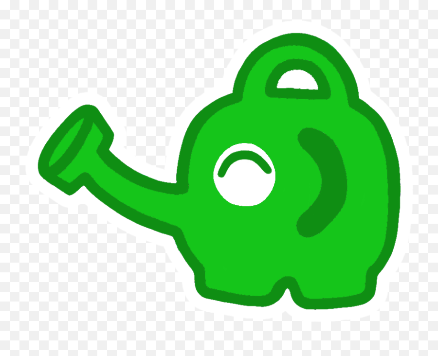 Animal Crossing Elephant Watering Can Stickers U2013 Opalkitten - Drawing Emoji,Indigo Emotion