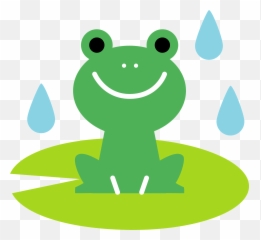 Frog - Frog On Lily Pad Clipart Png Emoji,Lily Pad Emoji