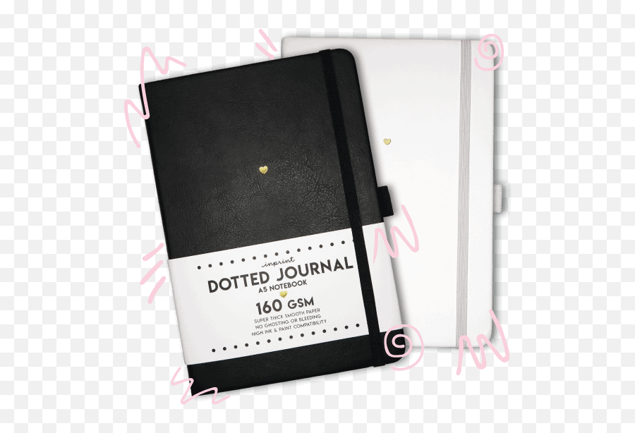 Inprint Bullet Journals - Portable Emoji,Emotion Tracker Bullet Journal