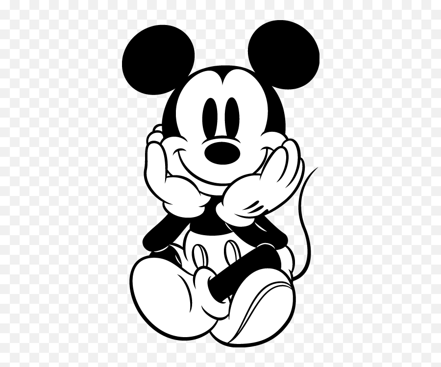 Pin On Silhouette - Mickey Mouse Design Black And White Emoji,Knight In Shining Armor Emoji