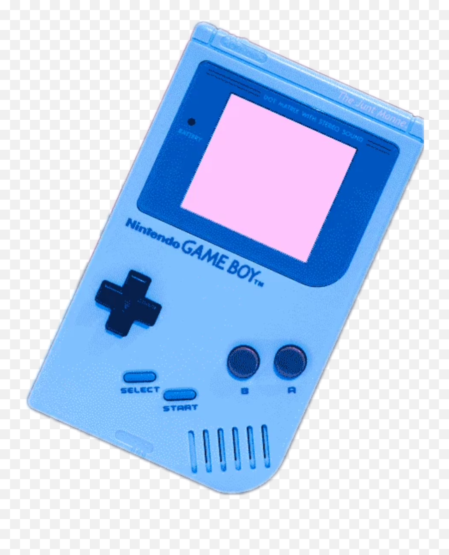 Vaporwave - Aesthetic Gameboy Transparent Emoji,Gameboy Emoji