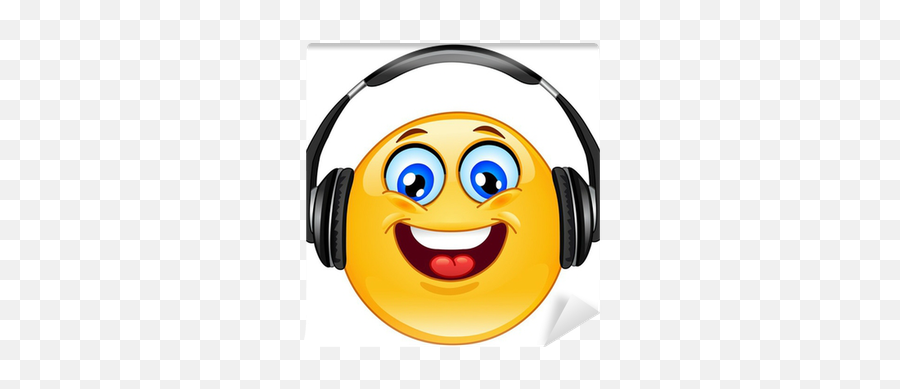 Carta Da Parati Cuffie Emoticon - Music Emoji With Headphones,Emoticon Bandiere