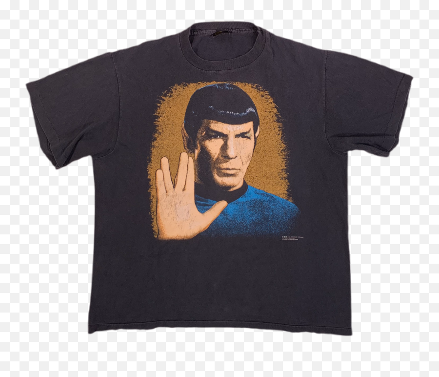 Vintage Star Trek T - Vintage Star Trek Mr Spock Tee Emoji,Emotions Of Spock Poster