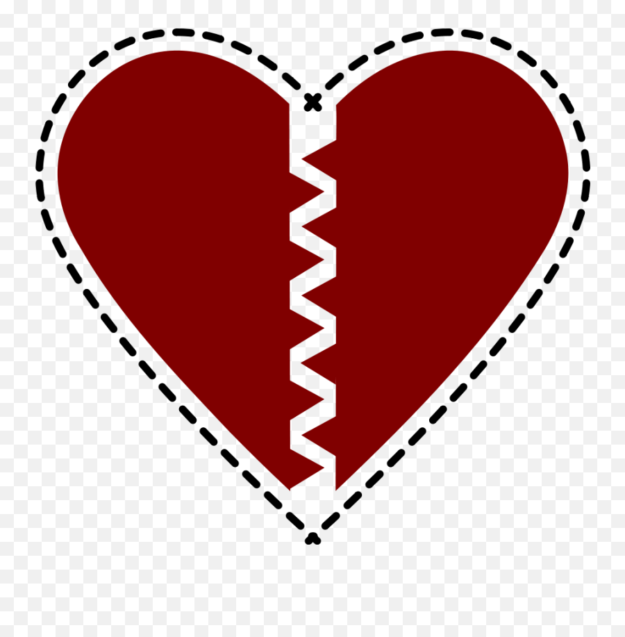 Broken Heart - Clipart Best Valentine Cut Out Cards Emoji,Bandaged Heart Emoji