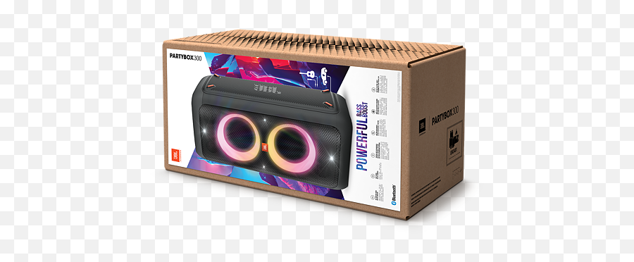 Jbl Partybox 300 Bluetooth - Kaiutin Musta Jbl Partybox 300 Box Emoji,Emotion Terveystuotteet