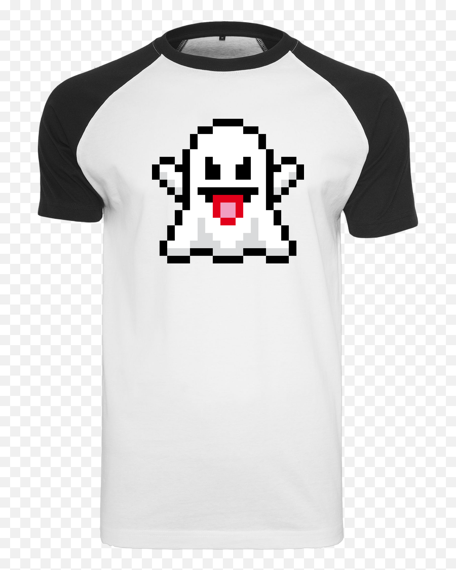 Buy Ghost Raglan Tee Supergeekde Emoji,Ghost Emoticon Tee