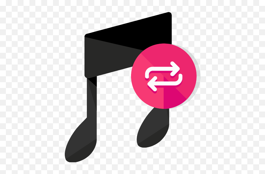 In Love Emoji Vector Svg Icon - Music Player Button Cartoon,Repeat Emoji