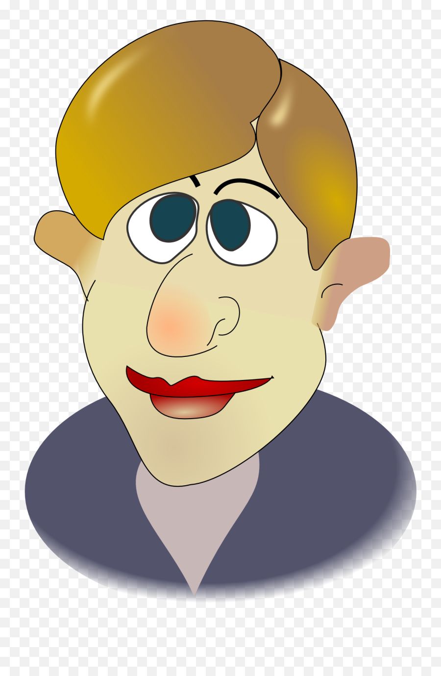 Emotion Art Facial Hair Png Clipart - Man Cartoon Clipart Clker Emoji,Cartoon Man With Different Emotion
