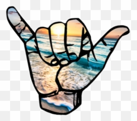 Shaka In 2020 Shaka Sticker Aesthetic Stickers Cute Stickers - Hang Loose Sticker Emoji,Shaka Emoji Iphone
