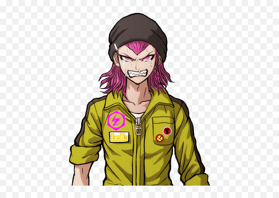 Dangan Ronpa Souda Sprites Clipart - Kazuichi Souda Sprites Transparent Emoji,Dangan Ronpa Emotions