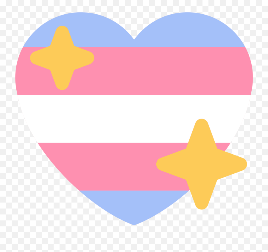 These Got Popular On Tumblr So Im Reposting Them Here - Transparent Background Pride Heart Emoji Discord,Sparkle Emoji