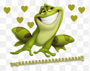 Immagini Gif Saluti Quotidiani - La Princesa Y El Sapo Sapo Emoji,Buon Giorno Emoticon