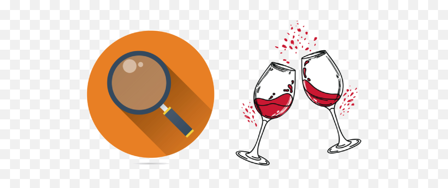 21 Virtual Wine Tasting Party Ideas Host A Classy Online Event - Wine Glasses Vector Emoji,Magnifying-glass Emojis Suits Usa Clue