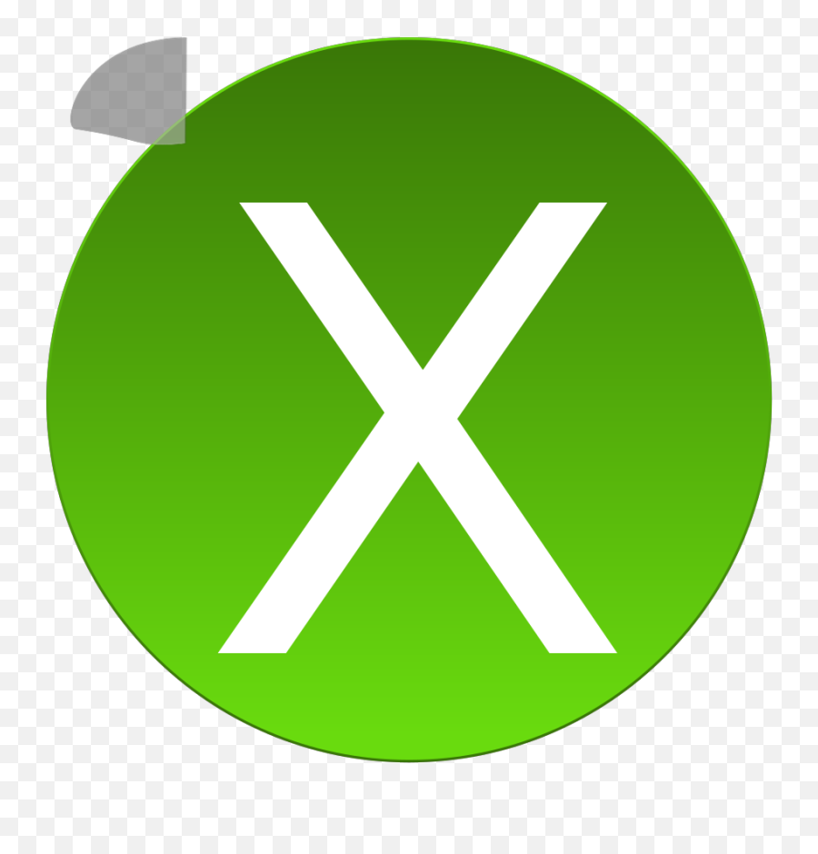 Green X Png Svg Clip Art For Web - Tapeta Na Iphone X Emoji,Chloe Grace Moretz Kiki Emoticon