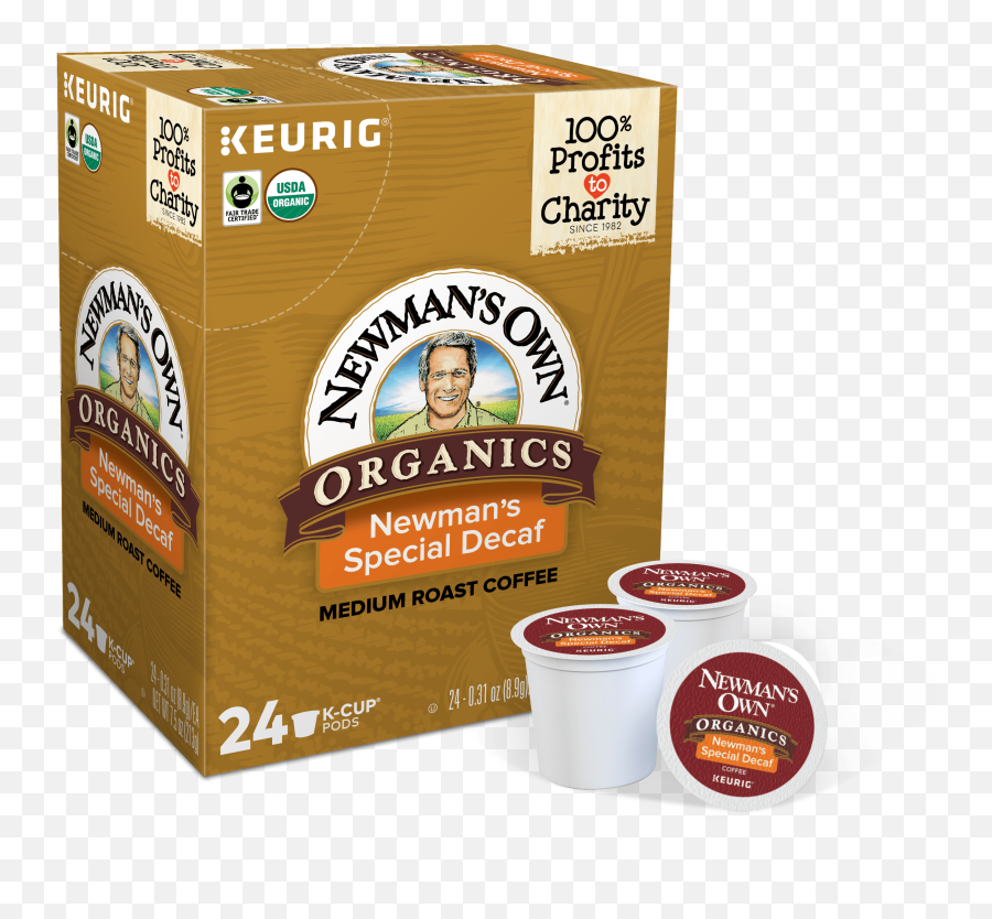 Newmanu0027s Own Organics Decaf Special Blend K - Cup Coffee Pods Medium Roast 18 Count For Keurig Brewers Own Emoji,Glass Case Of Emotions Nascar