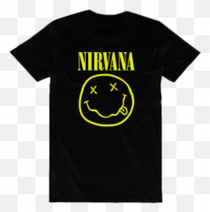 Comprar Rock Em Moskoffstore - Nirvana Band T Shirt Emoji,Emoticon Velozes