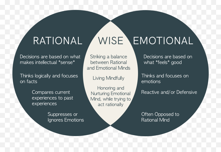 Financial Wellness During A Pandemic U2014 Sf Money Coach - Intellectual Emotional And Wise Mind Emoji,Four Emotions