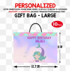 Personalized Mermaid Birthday Party Cake Topper Combo Emoji,Emojis Wparty Hat