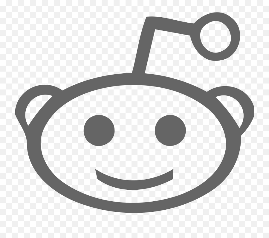 Reddit Head Free Icon Download Png Logo - Reddit Icon Png Black Emoji,Onion Head Emoticon