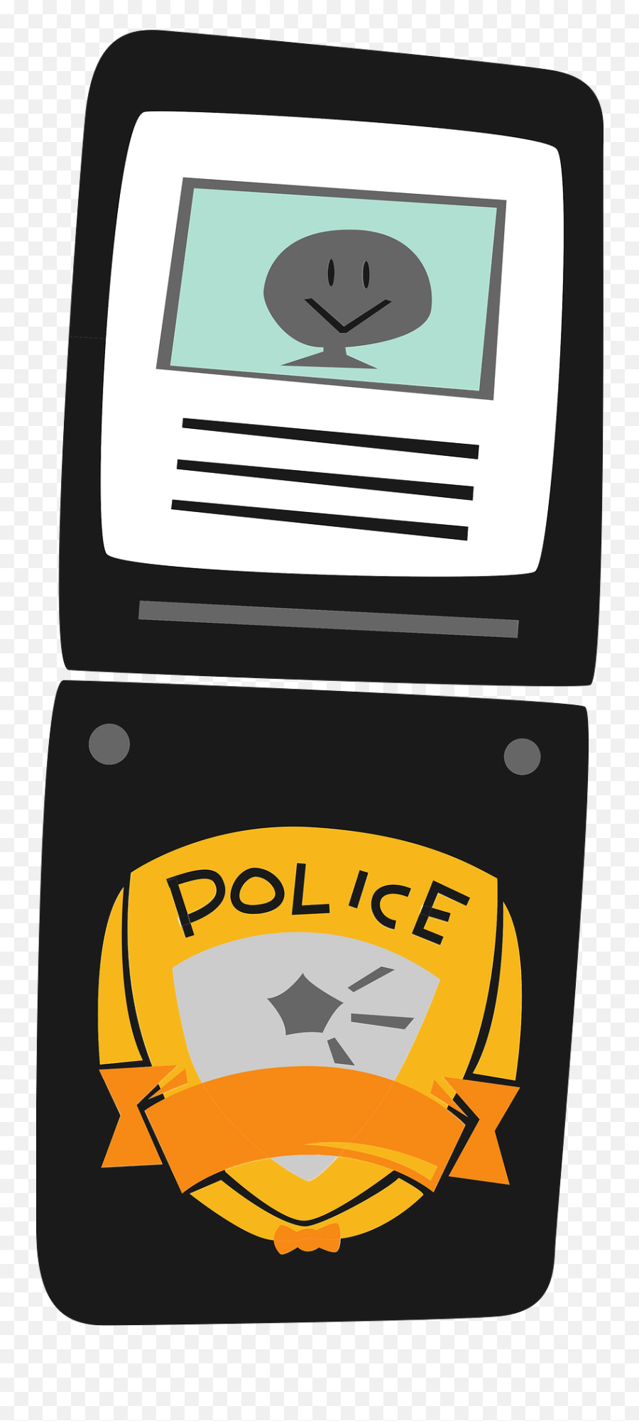 Police Id Badge Clipart Free Download Transparent Png - Portable Emoji,Cop Car Emoji
