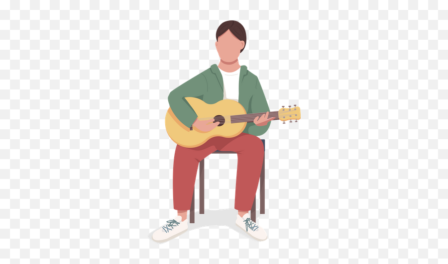 Guitar Emoji Icon - Download In Flat Style,Guitar Emoji