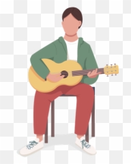 Guitar Emoji Icon - Download In Flat Style,Guitar Emoji