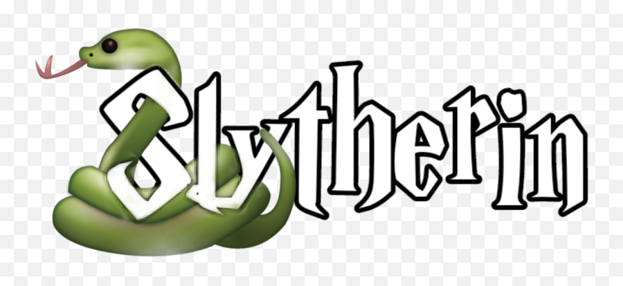 Slytherin Sticker - Language Emoji,Slytherin Emoji