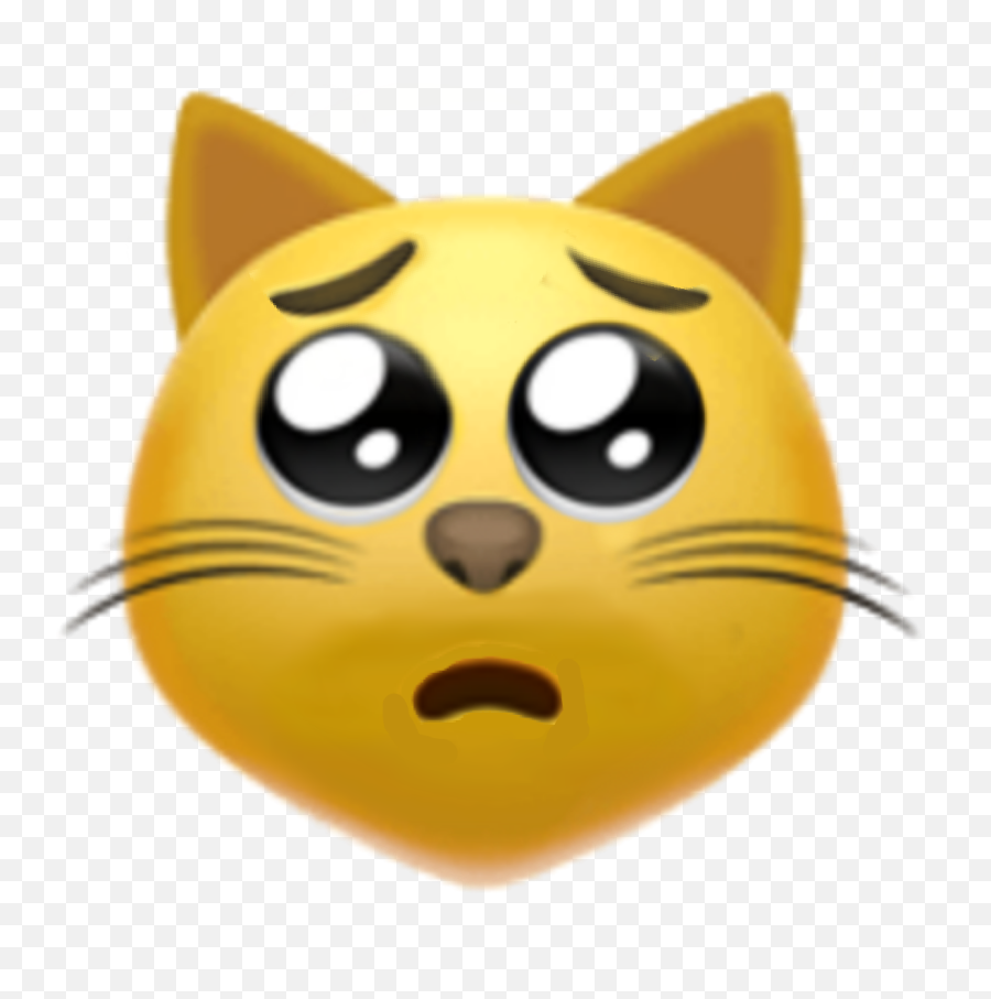 Emoji Catemoji Cat Cute Sticker - Teary Eyes Heart Emoji,Cute Cat Emoji