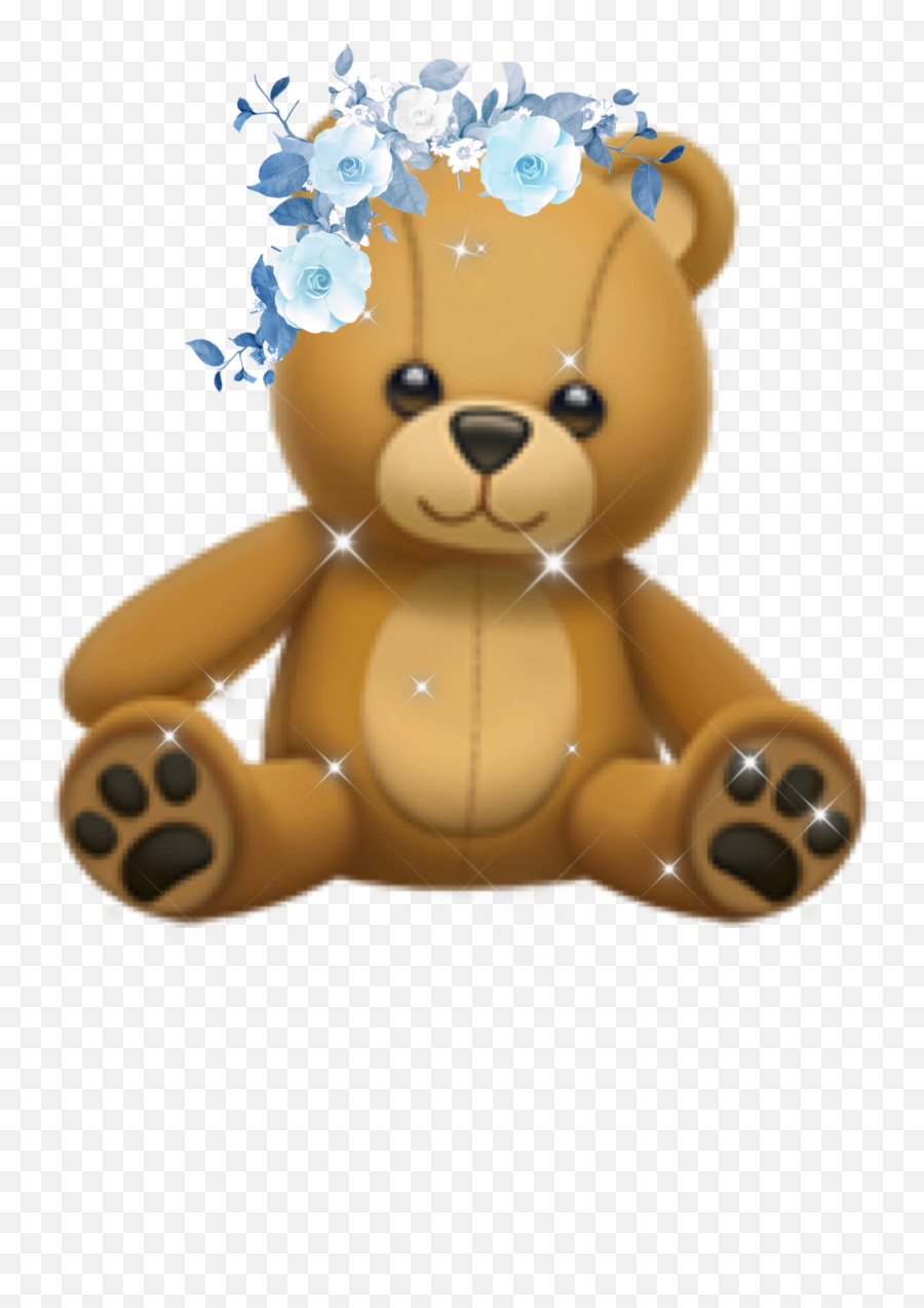 Discover Trending Teddy Stickers Picsart - Teddy Bear Emoji Png,Teddy Bear Emoticon Text