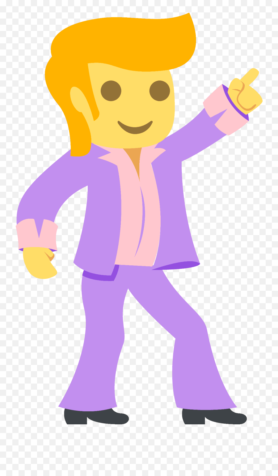 Man Dancing Emoji Clipart - Transparent Dancing Men Emoji,Dance Emoji