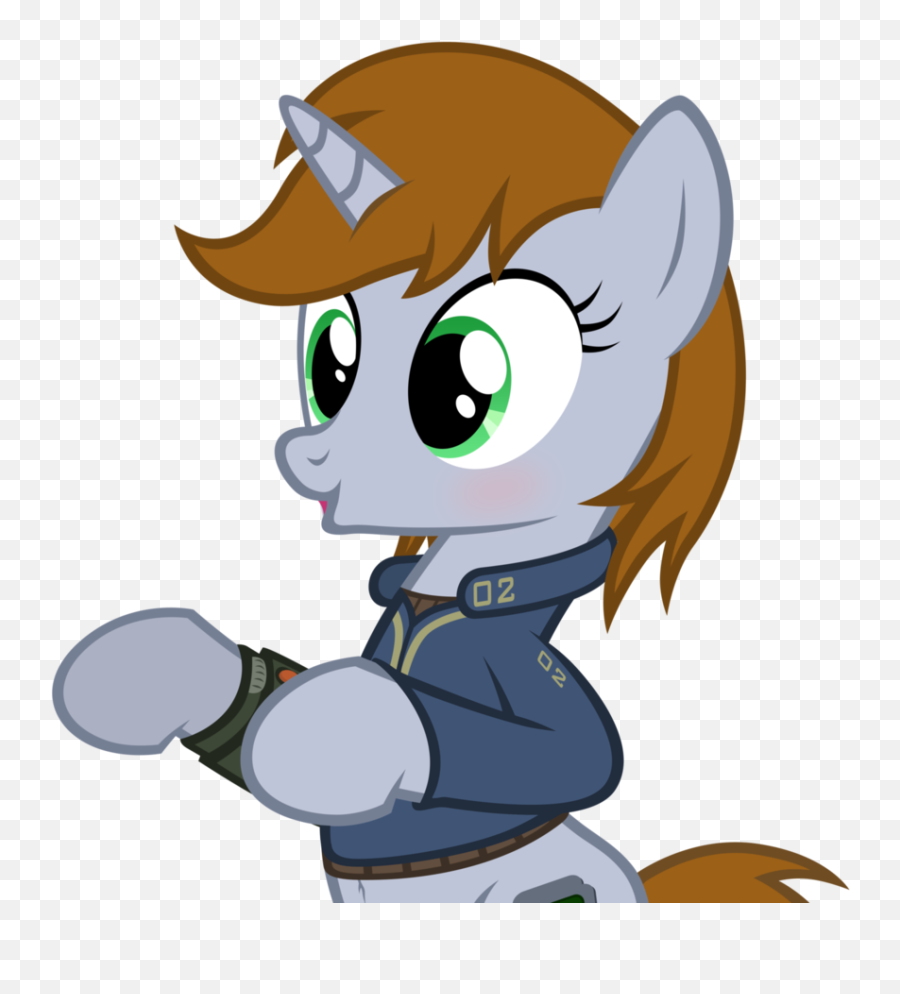 Littlepip Or - Fallout Equestria Littlepip Swears Emoji,Smartass Emoji