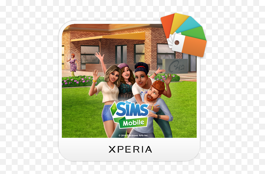 Xperia The Sims Mobile Theme On Google Play Reviews Stats - Sony Xperia Themes Apk Spiderman Emoji,Sony Xperia Z1 Emoji