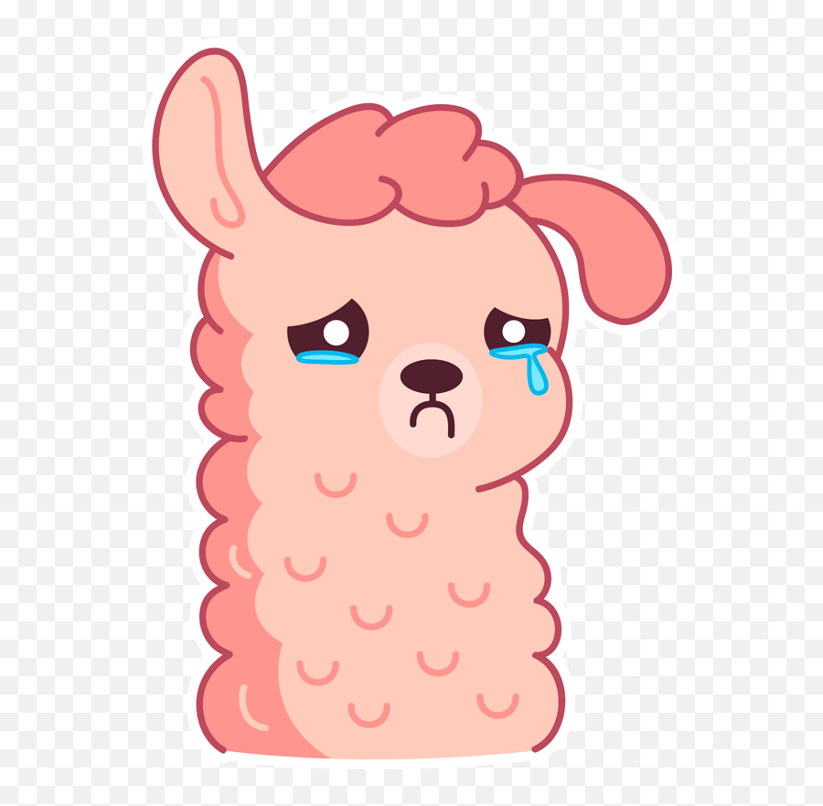 Lucy The Llama By Niemannzland Ug Haftungsbeschrankt - Alpaca Stickers Whatsapp Emoji,Pink Poodle Emoji