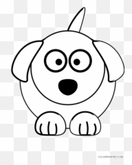 Dog Clip Printable Coloring4free - Dog Cutest Animal Drawing Anime Emoji,Dog Emoji Coloring Pages