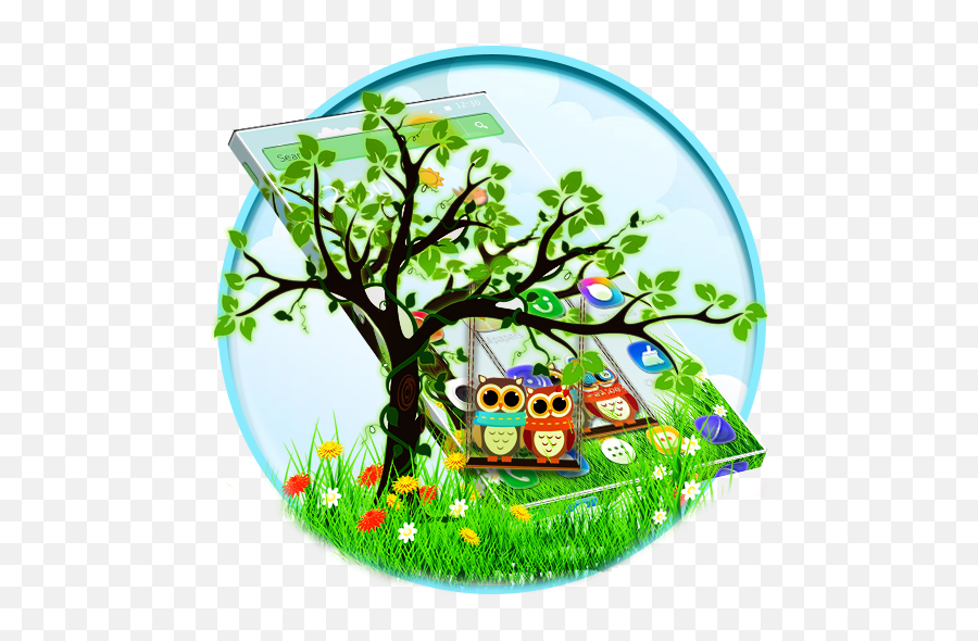 Cute Owl Couple Theme - Aplikacionet Në Google Play Naklejka Drzewo Emoji,Owl Emojis For Android